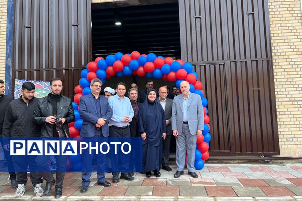 افتتاحیه سالن ورزشی شهید حاجی‌زاده در دبیرستان شیخ‌کلینی 