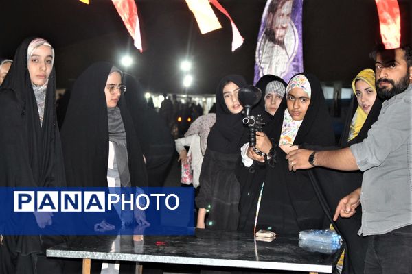 مراسم «شب‌های پرستاره اقتدار» در کوه خضر نبی قم