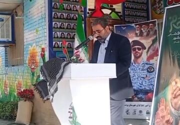 نواخته شدن زنگ مهر و زنگ ایثار و شهادت در دبیرستان شاهد شهدای وحدت بردسکن