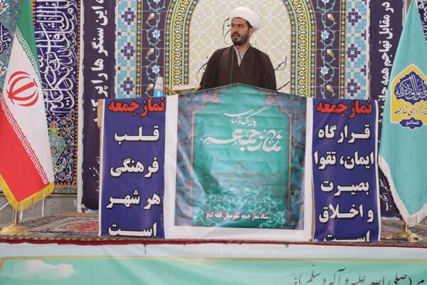 هم‌زمان با عطر فاطمی، فریاد استکبارستیزی در قلعه‌گنج طنین‌انداز شد