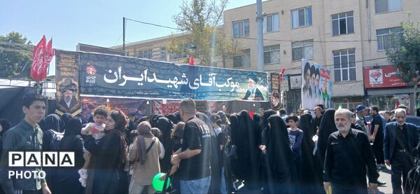 پیاده رویی جاماندگان اربعین  حسینی در کرج 
