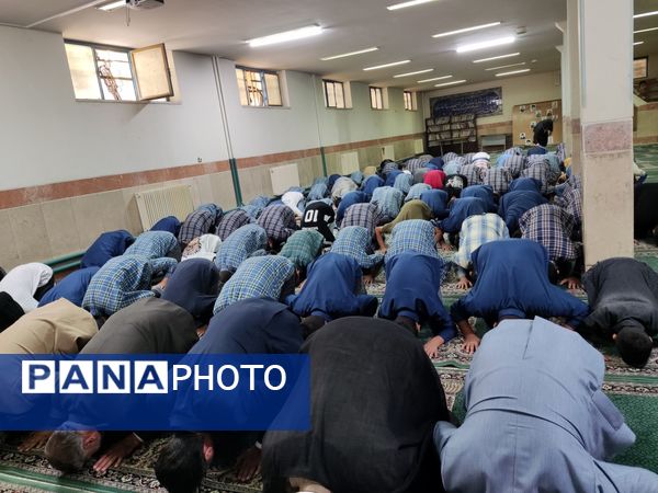 ترویج فرهنگ نماز جماعت در مدارس شهرستان قدس با برنامه "مهر تا مهر "