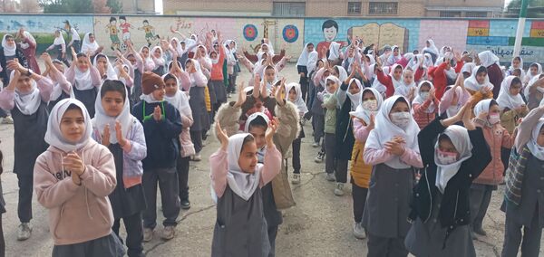 جشن و سرور در مدارس شهرستان هلیلان 