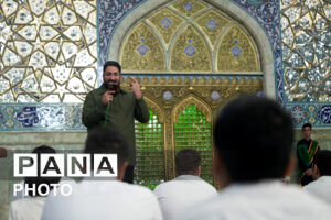  جشن تکلیف ۱۲۰ نوجوان پسر در حرم حضرت معصومه(س)