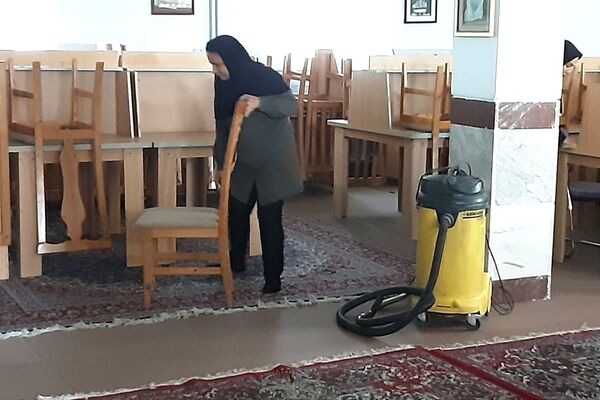 دبیرستان فرزانگان قائمشهر به استقبال مهر رفت