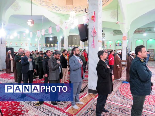 برگزاری یادواره شهدای انقلاب در مسجد سپاه بجنورد