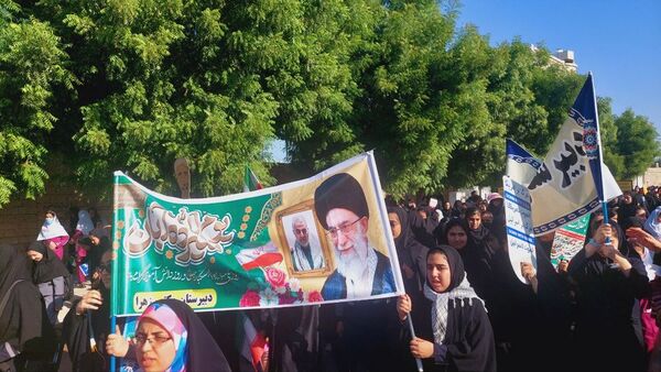 راهپیمایی ۱۳ آبان در منطقه شبانکاره 