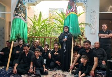 آیین سنتی علم بستن در شهر بهمن 