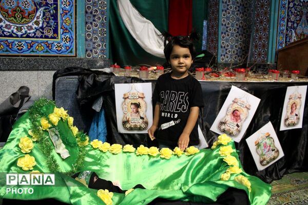 مراسم شیرخوارگان حسینی در منطقه پردیس