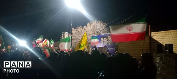 راهپیمایی باشکوه مردم شهید پرور انوج