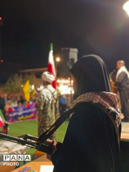 راهپیمایی شهروندان شهرستان مانه 