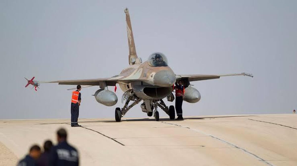 اصابت موشک پدافند سپاه به سومین F16 رژیم صهیونی