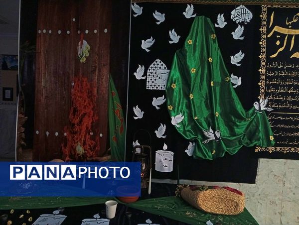 عطر چای به مناسبت شهادت حضرت زهرا (ع) در دبیرستان عطیه 