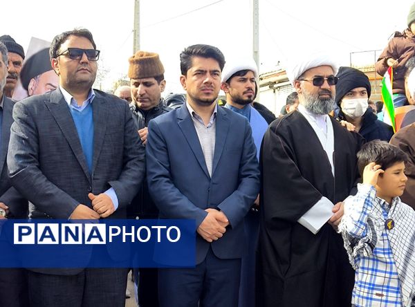 راهپیمایی۲۲ بهمن  شهرستان مانه 