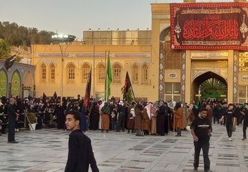 آیین کهن بنی‌اسد با حضور پرشور عزاداران حسینی در پیشوا