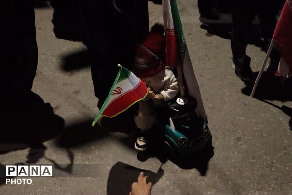 اجتماع مردمی بیعت با رهبر انقلاب در نیشابور 