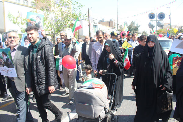 جلوه هایی شکوهمند از راهپیمایی روز جهانی قدس در قم