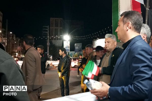 تجدید بیعت مردم نصیرشهر با رهبر انقلاب اسلامی