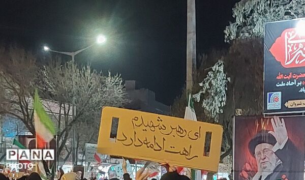 خروش انقلابی مردم ولایتمدار شیروان 