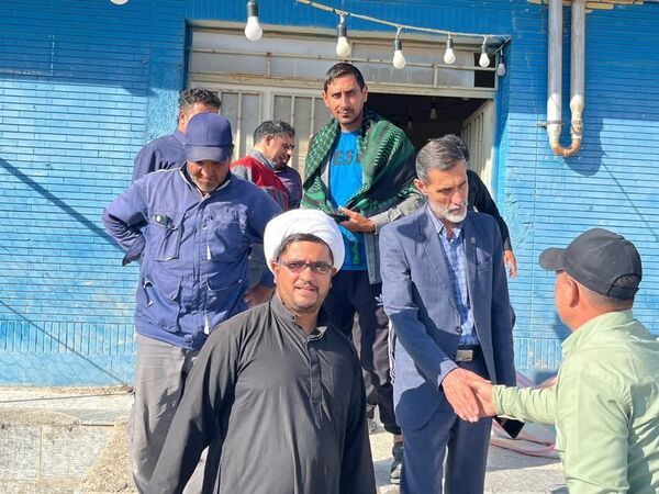 بازدید بخشدار جلگه رخ از موکب‌های خدمت‌رسانی به زائران رضوی