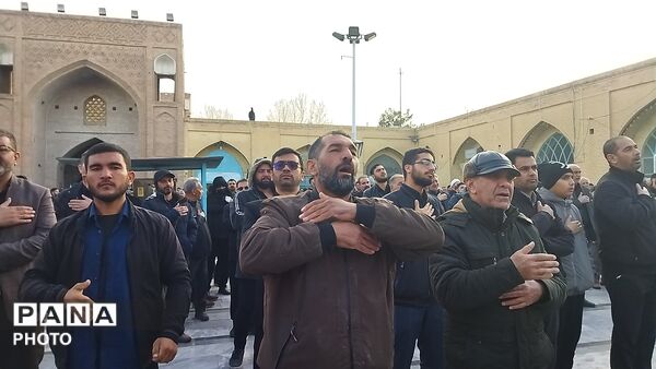 شهر نیشابور مشکی پوش شد-۲
