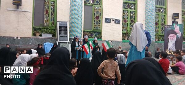 جشن الفبای مقاومت  در روستای علی آباد پیشکوه