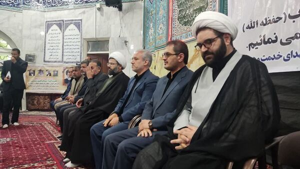 گرامیداشت شهدای‌خدمت در مسجد جامع شهرستان قروه