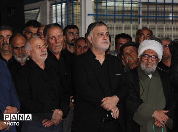 وداع باشکوه مردم سملقان با پیکر مطهر بسیجی مدافع وطن، شهید علی‌اصغر نورانی