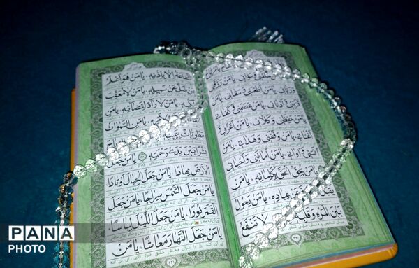 چلیچه در شب قدر غرق نور و نیایش شد