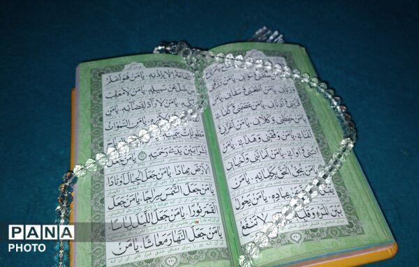 چلیچه در شب قدر غرق نور و نیایش شد
