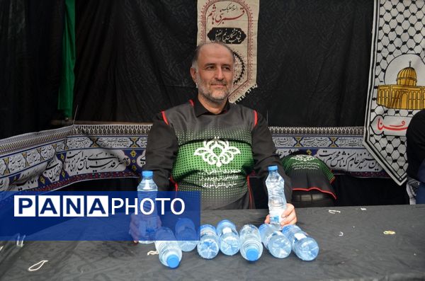 برپایی موکب عشاق الحسین سازمان دانش‌آموزی شهر تهران