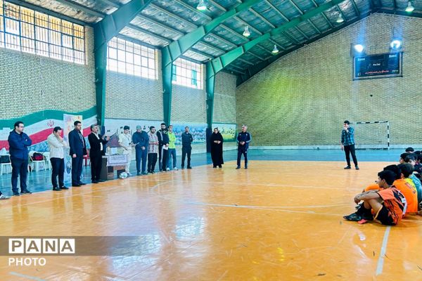 اختتامیه مسابقات فوتسال بین‌مدرسه‌ای پسران جام اقتدار ایران در پردیس