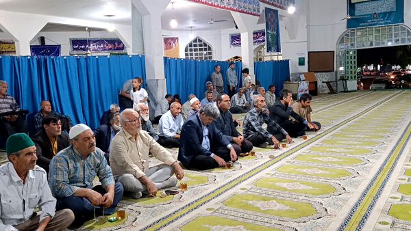 مراسم بزرگداشت شهدای دولت در مسجد جامع آشخانه