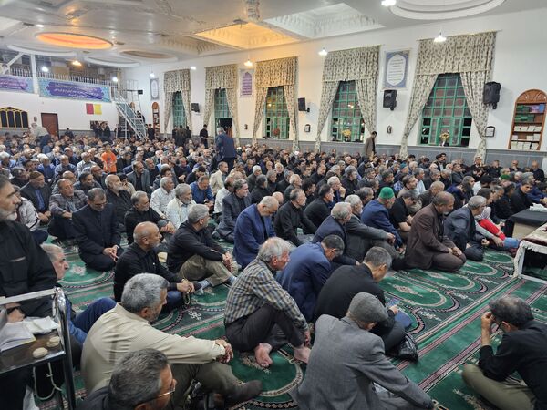 مراسم گرامیداشت شهدای خدمت و سال‌روز آزادسازی خرمشهر در مسجد امام حسین(ع) نیشابور