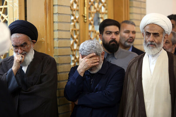 مراسم بزرگداشت والده «سید حسن نصرالله» در قم