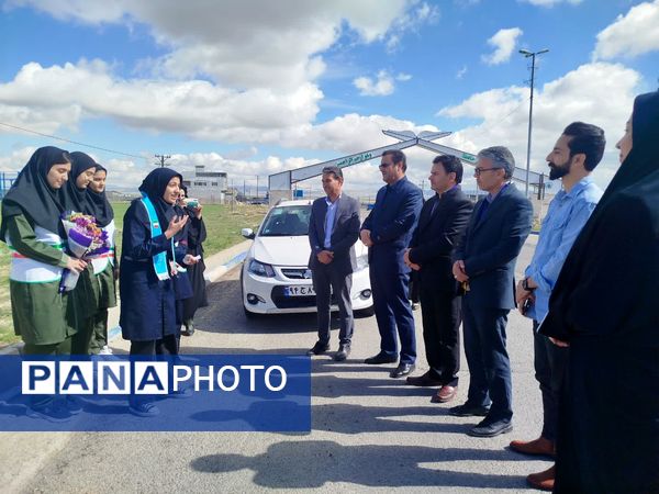 بازدید معاون فعالیت‌های تشکیلاتی سازمان دانش‌آموزی از مدارس تمام تشکیلاتی مدارس خدابنده