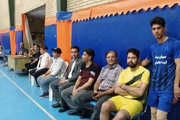 مسابقه والیبال نیمه نهایی فرهنگیان