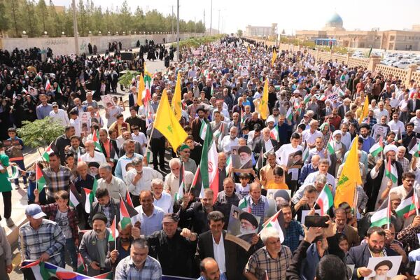 راهپیمایی جمعه‌های خشم در بیرجند
