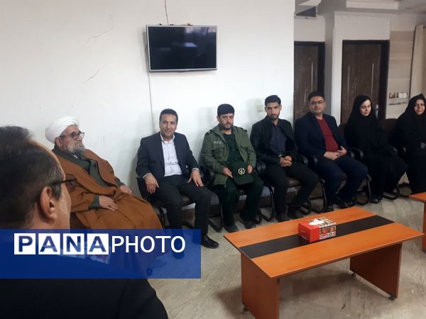 دیدار فرماندار شهرستان سملقان با رئیس بنیاد شهید به‌مناسبت گرامیداشت روز شهدا