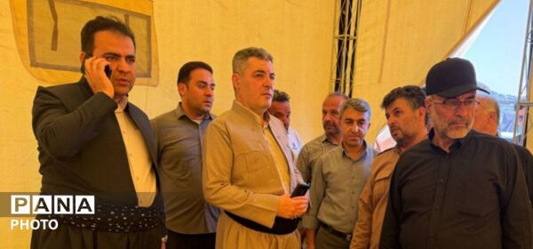 بازدید فرماندار مریوان از مواکب مستقر در پایانه مرزی باشماق