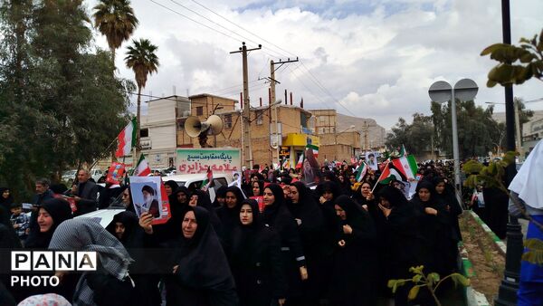حضور پر شور عشایر در راهپیمایی  روز قدس