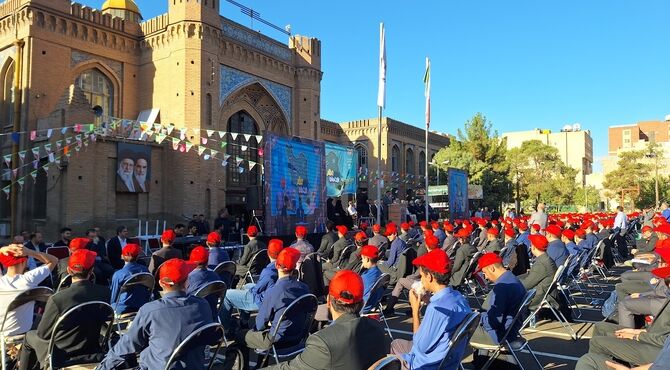 آغاز سال تحصیلی جدید در دبیرستان ماندگار البرز