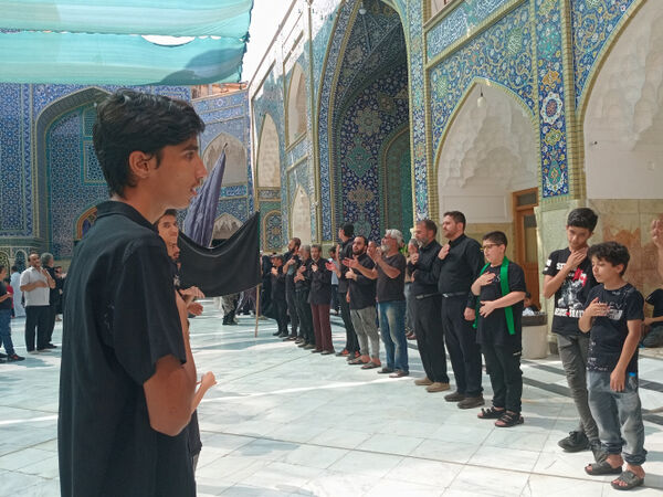عزاداری سالروز شهادت امام حسن عسکری(ع) در قم