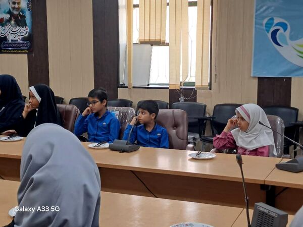 مراسم تقدیر از دانش‌‌آموزان فعال خبرگزاری پانا در میناب