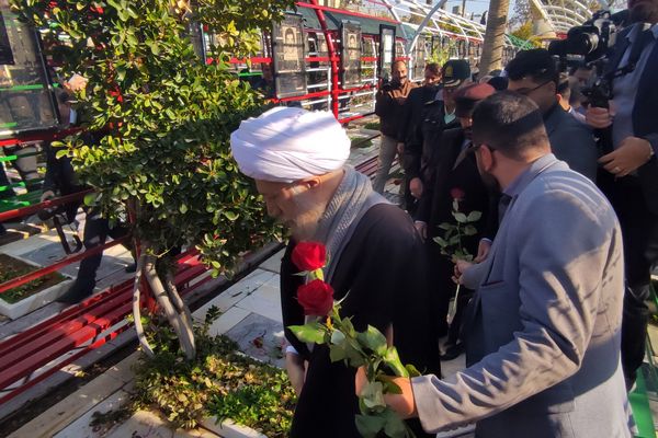 سومین سالگرد شهید علی‌اکبر رنجبر در گلزار شهدای شیراز