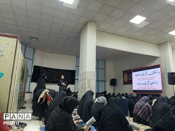مراسم احیا در شب سوم قدر در فرهنگسرای سیمرغ نیشابور