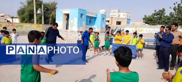 آیین آغازین فعالیت‌های ورزشی مدارس استان هرمزگان