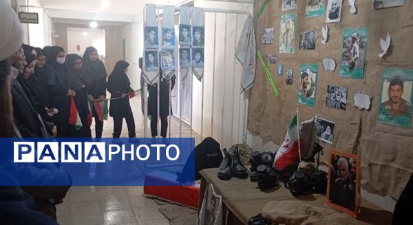 افتتاح مدرسه انقلاب در دبیرستان فضیلت فاروج