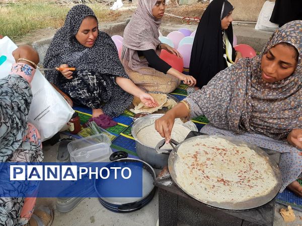 موکب سازمان دانش‌آموزی میناب در میلاد پیامبراکرم(ص)