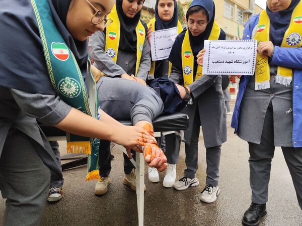 اجرای مانور زلزله و ایمنی در مدارس ناحیه 3 شیراز 